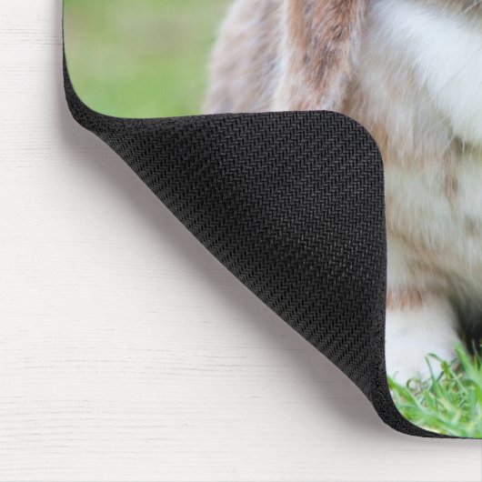 Niedlich Holland Mini Lop Bunny Rabbit Mousepad (Ecke)