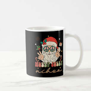 Niedlich Holly Christmas Jolly Vibes Hippie Santa  Kaffeetasse
