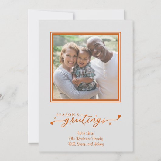 Niedlich Holly Jolly Snowman Weihnachtsfeiertag Fo (Rückseite)