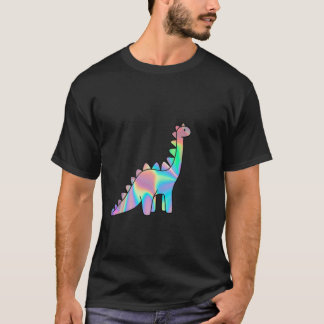 Niedlich Holographic Dinosaurier T-Shirt