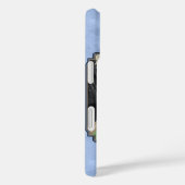Niedlich Holstein Calf & Cow Sky Blue Case-Mate iPhone Hülle (Rückseite / Rechts)