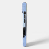 Niedlich Holstein Calf & Cow Sky Blue Case-Mate iPhone Hülle (Rückseite / Links)