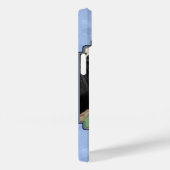 Niedlich Holstein Calf & Cow Sky Blue Case-Mate iPhone Hülle (Rückseite / Rechts)