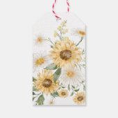 Niedlich Honey Bear Baby Dusche Vielen Dank Geschenkanhänger (Rückseite)