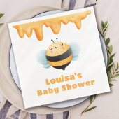 Niedlich Honey Bee Baby Dusche Serviette