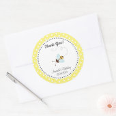 Niedlich Honey Bee Birthday Sticker (Umschlag)