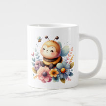 Niedlich Honey Bee Floral
