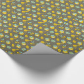 Niedlich Honey Bee Pattern Gift Geschenkpapier (Ecke)
