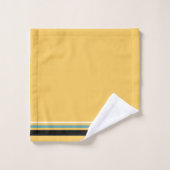 Niedlich Honey Bee Ribbon Badhandtuch Set (Waschlappen)