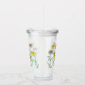 Niedlich Honey Bee Spring Cosmos Blume Acryltrinkbecher (Rechts)