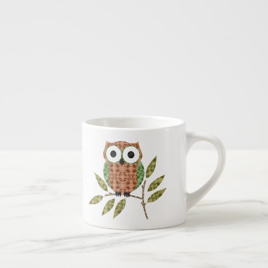 Niedlich Hoot Owl Espresso Tasse (Rechts)