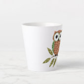 Niedlich Hoot Owl Espresso Tasse (Vorderseite)