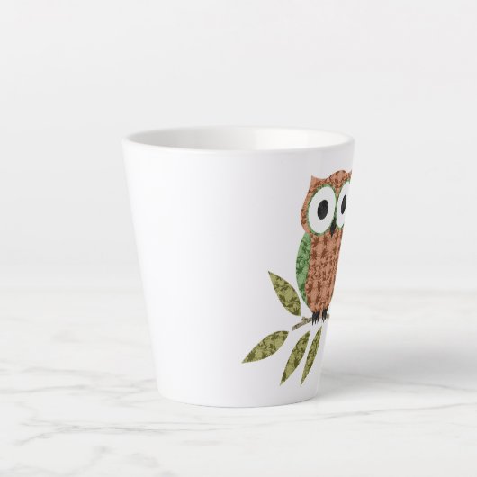 Niedlich Hoot Owl Espresso Tasse (Vorderseite)