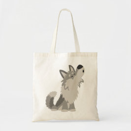Niedlich Howling Cartoon Wolf Bag Tragetasche