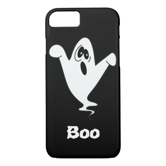 Niedlich Howling Ghost Halloween Case-Mate iPhone Hülle (Rückseite)