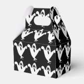 Niedlich Howling Ghost Halloween Geschenkschachtel (Rückseite)