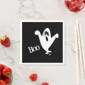 Niedlich Howling Ghost Halloween Serviette (Beispiel)