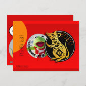 Niedlich Humorer Rat Paper-cut 2020 Postcard Postkarte (Vorne/Hinten)