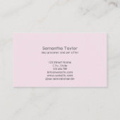 Niedlich Hund Groomer Salon Wellness-Center Visitenkarte (Rückseite)