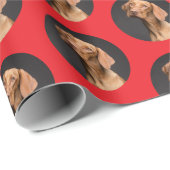 Niedlich Hunde Foto Modernes Geschenkpapier (Rolleneckpunkt)