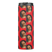Niedlich Hunde Foto Modernes Thermosbecher (Rückseite)