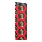 Niedlich Hunde Foto Modernes Thermosbecher (Nach rechts gedreht)