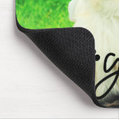 Niedlich Hunde Mama Foto Mousepad (Ecke)