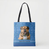 Niedlich Hunde Mama Oma Puppy Foto Geschenk Tasche (Vorderseite)
