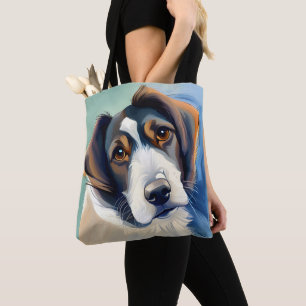 Niedlich Hundeskizze Tasche