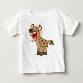 Niedlich Hunger Cartoon Hyena Baby T - Shirt