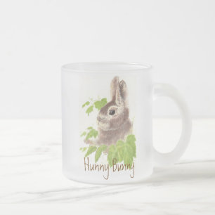 Niedlich Hunny Bunny Rabbit, Glass Tasse