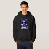 Niedlich Husky Dog Hoodie (Vorne ganz)