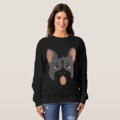 Niedlich Husky Sweatshirt (Vorne ganz)