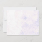 Niedlich Hydrangeas Wedding Vielen Dank Dankeskarte (Rückseite)