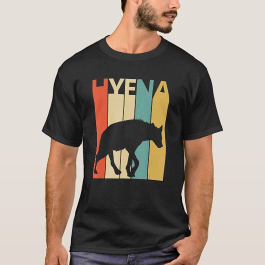 Niedlich Hyena Animal T-Shirt (Vorderseite)