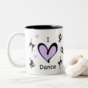 Niedlich I Liebe Dance Tasse