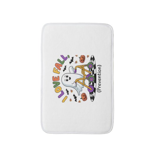 Niedlich I Liebe Herbstverhütung Physikalischer Th Badematte (Vorderseite Vertikal)