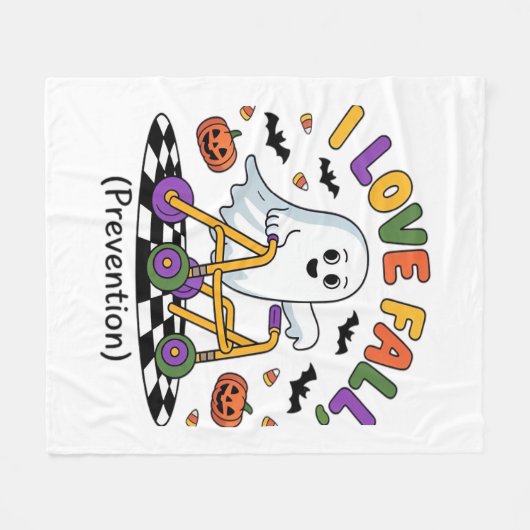 Niedlich I Liebe Herbstverhütung Physikalischer Th Fleecedecke (Vorderseite (Horizontal))