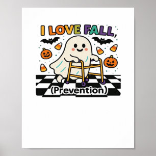 Niedlich I Liebe Herbstverhütung Physikalischer Th Poster