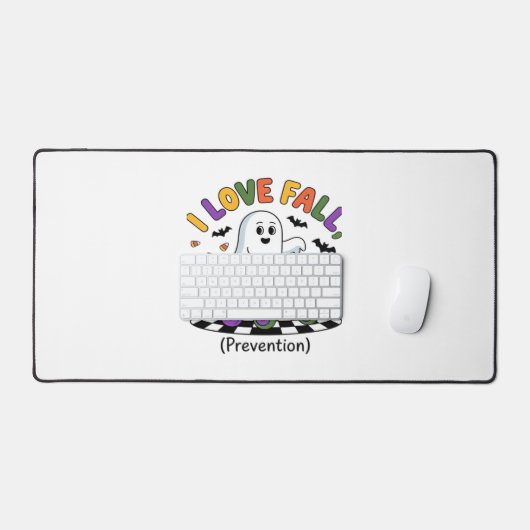 Niedlich I Liebe Herbstverhütung Physikalischer Th Schreibtischunterlage (Tastatur & Maus)