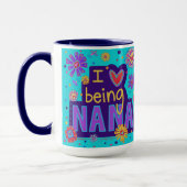 Niedlich I Liebe ist Nana Inspirivity Coffee Tasse (Links)