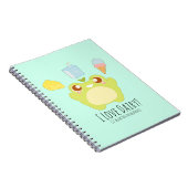 Niedlich I Liebe Leckereien Frosch Notizblock (Rechte Seite)