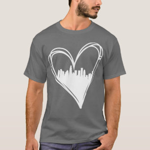 Niedlich I Liebe Los Angeles Kalifornien Stadtbild T-Shirt
