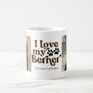 Niedlich I Liebe Mein Berner Berner Hund 2 Foto Kaffeetasse