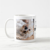 Niedlich I Liebe My Shih Tzu Dog 2 Fotovorlage Kaffeetasse (Links)