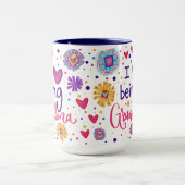 Niedlich I Liebe Oma Inspirivity Kaffeezubereitung Tasse (Zentrum)