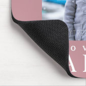 Niedlich I Liebe You Daddy Kid Foto Mousepad (Ecke)