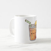 Niedlich Iced Lemon Tea Drink Kaffeetasse (Vorderseite Links)