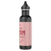 niedlich, ich bin kein Single, ich bin Katzenmutte Edelstahlflasche (Rechts)