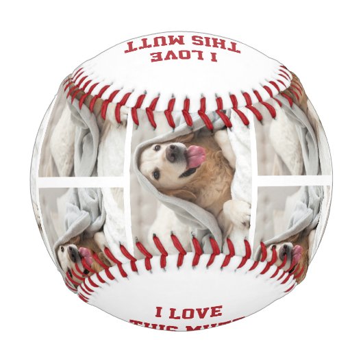 Niedlich ICH LIEBE DIESEN MUTTER | Personalisierte Baseball (Rückseite)